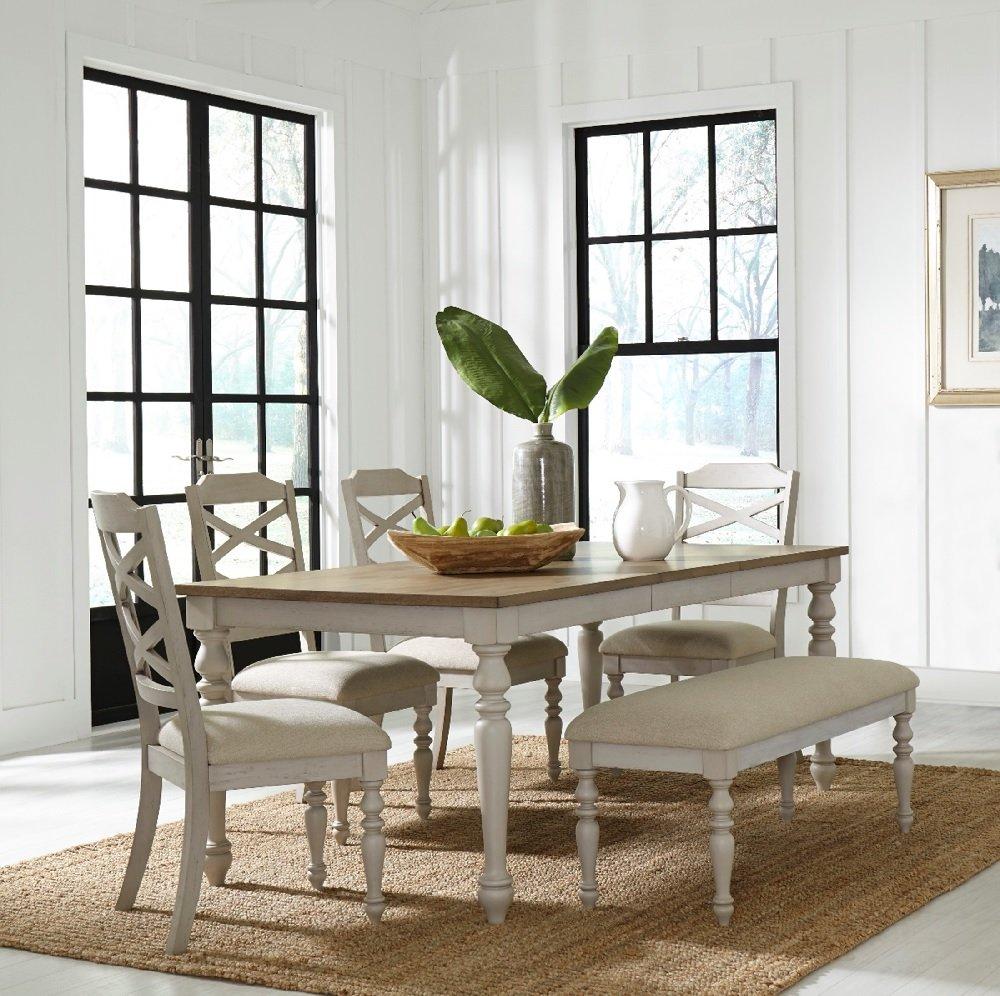 Cream high gloss dining table and chairs hot sale